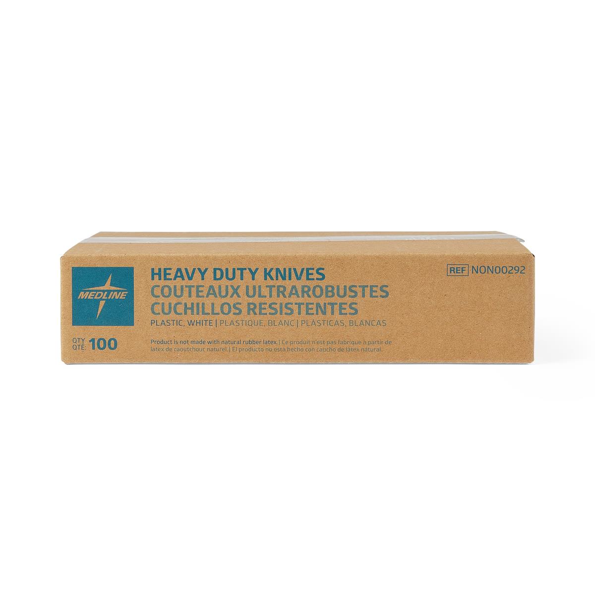 Medline Disposable Plastic Knives