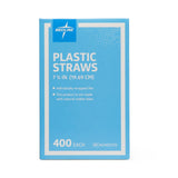 Medline Flexible Plastic Drinking Straws