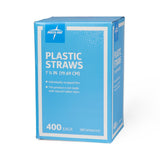 Medline Flexible Plastic Drinking Straws