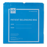 Medline Plastic Patient Belongings Bags with Drawstring