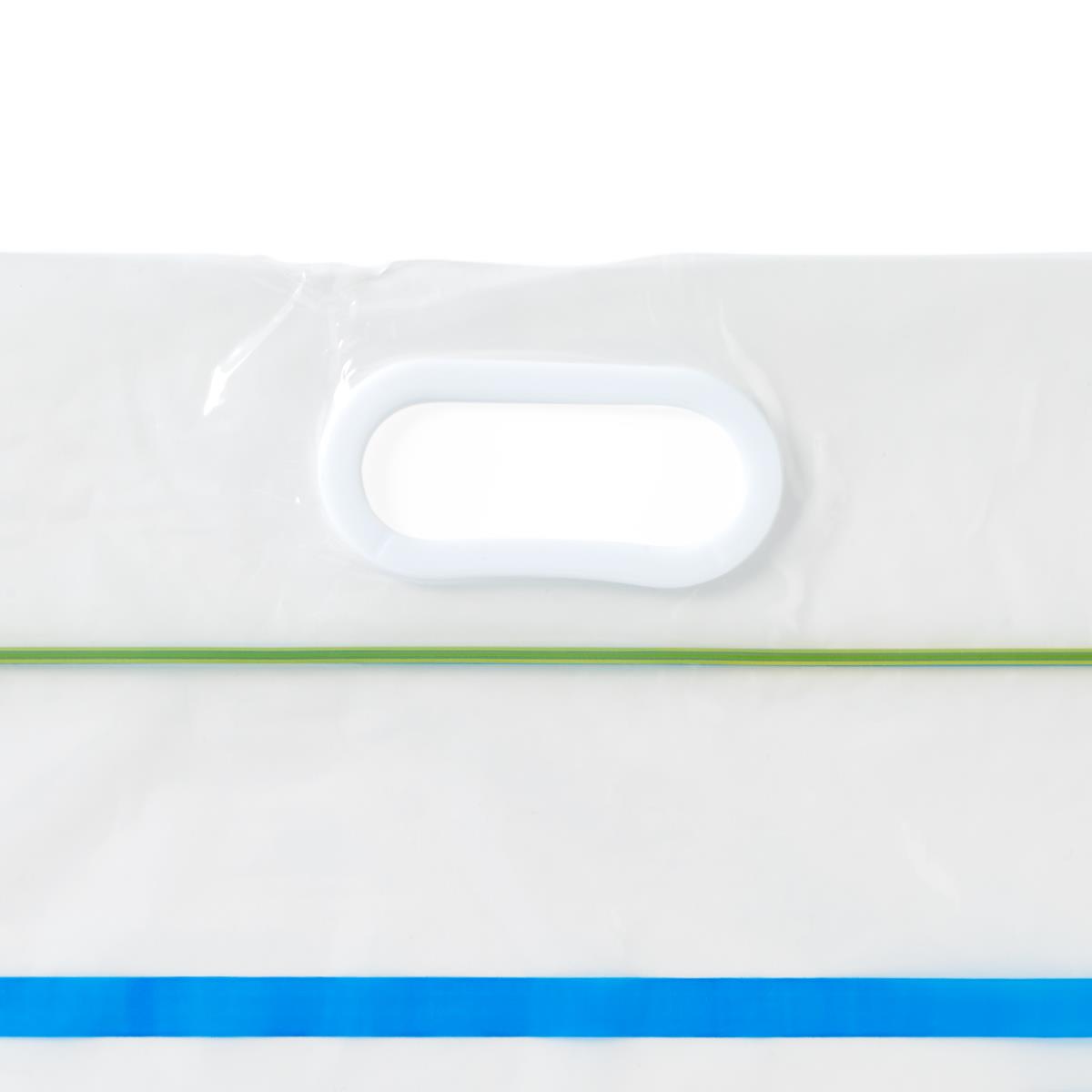 Medline Plastic Patient Belongings Bags with Patch Handle