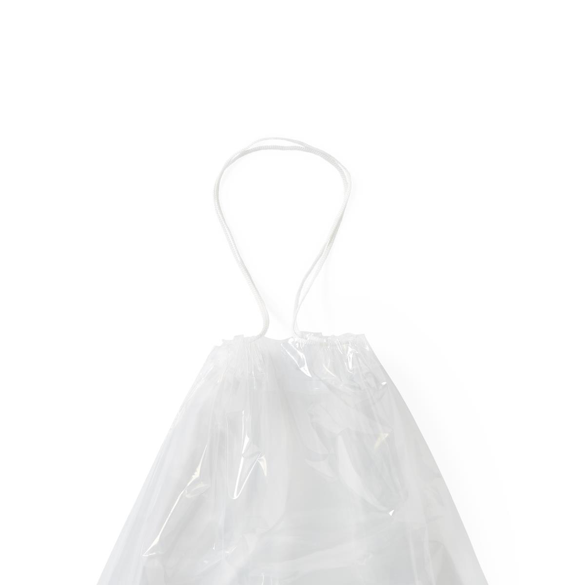 Medline Plastic Patient Belongings Bags with Drawstring