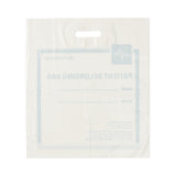 Medline Plastic Patient Belongings Bags with Patch Handle