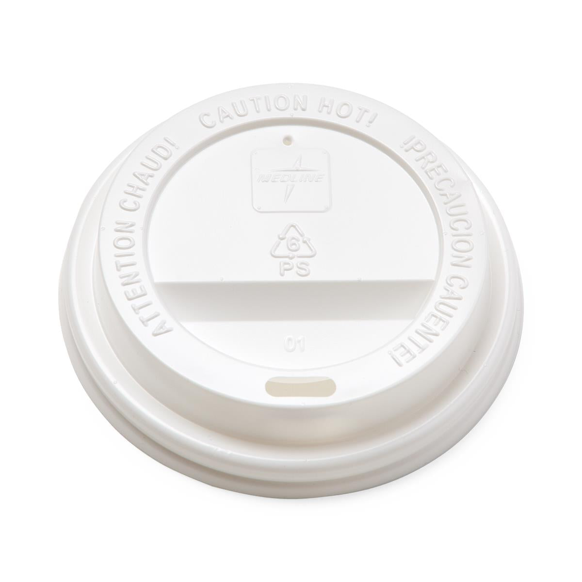 Medline Sip-Thru Hot Cup Lids