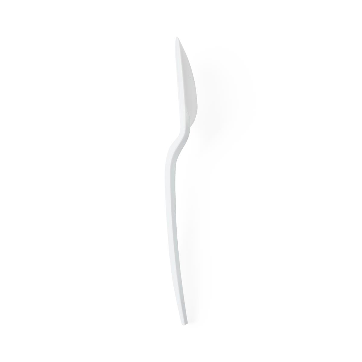 Medline Disposable White Plastic Spoons