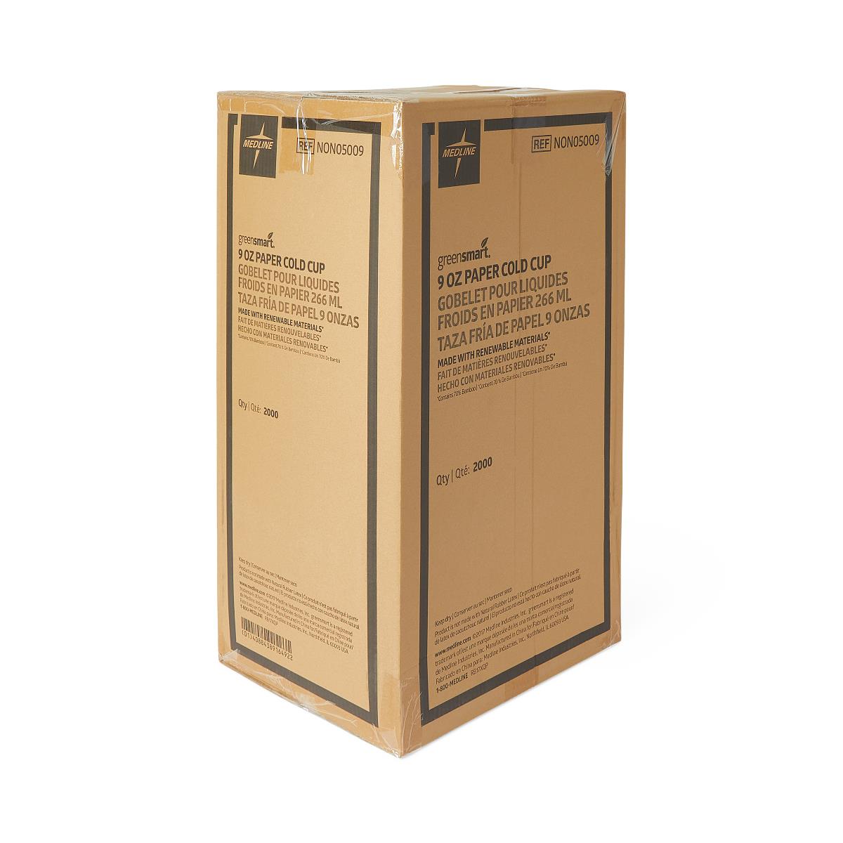 Medline Disposable Cold Paper Drinking Cups