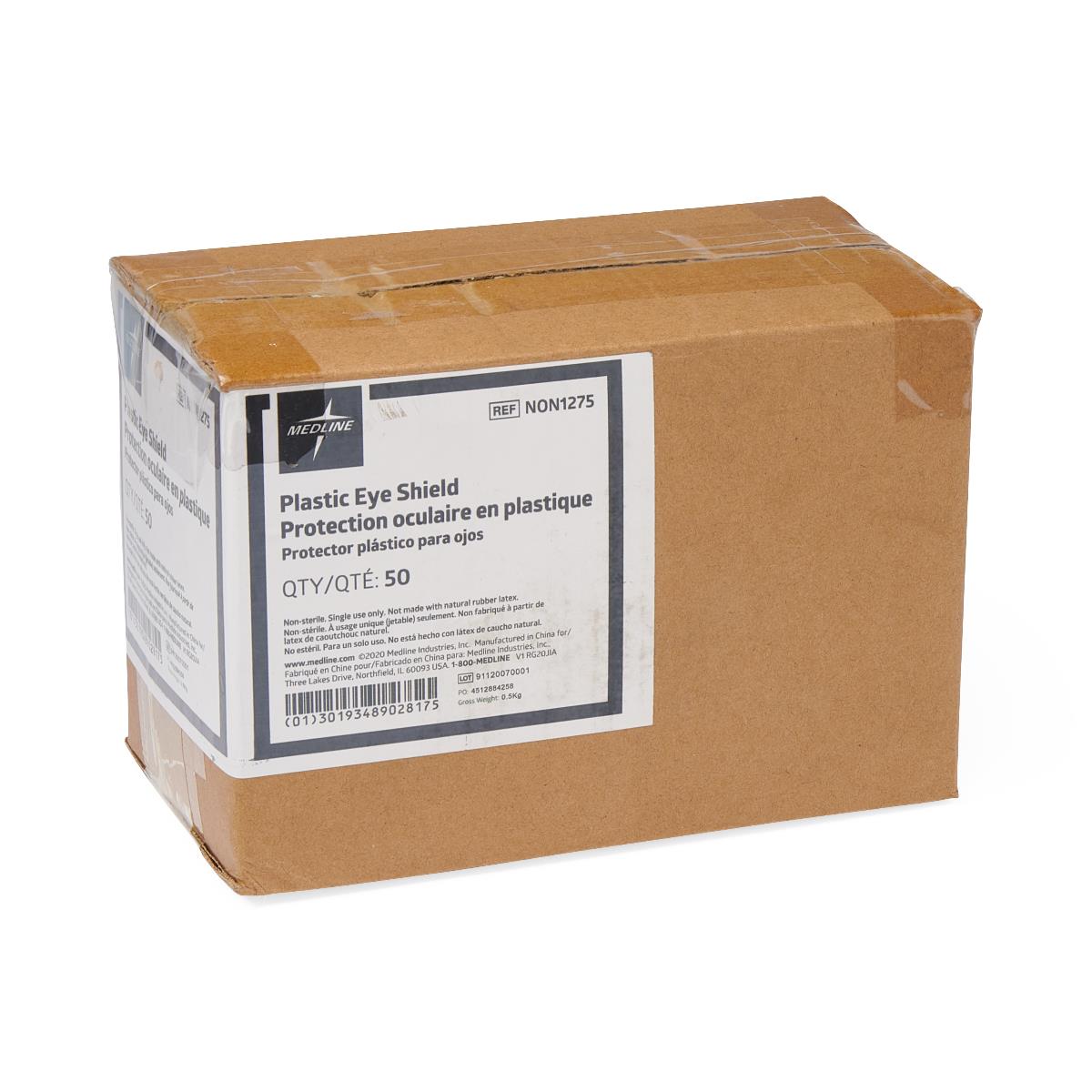Medline Plastic Eye Shields With Vent Holes