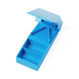 Pill Cutter Hand Operated Blue