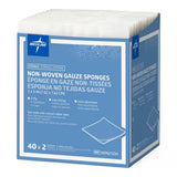 Medline Standard Sterile Nonwoven Gauze Sponges