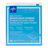 Medline Sterile 100% Cotton Woven Gauze Sponges