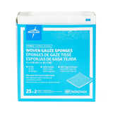 Medline Sterile 100% Cotton Woven Gauze Sponges