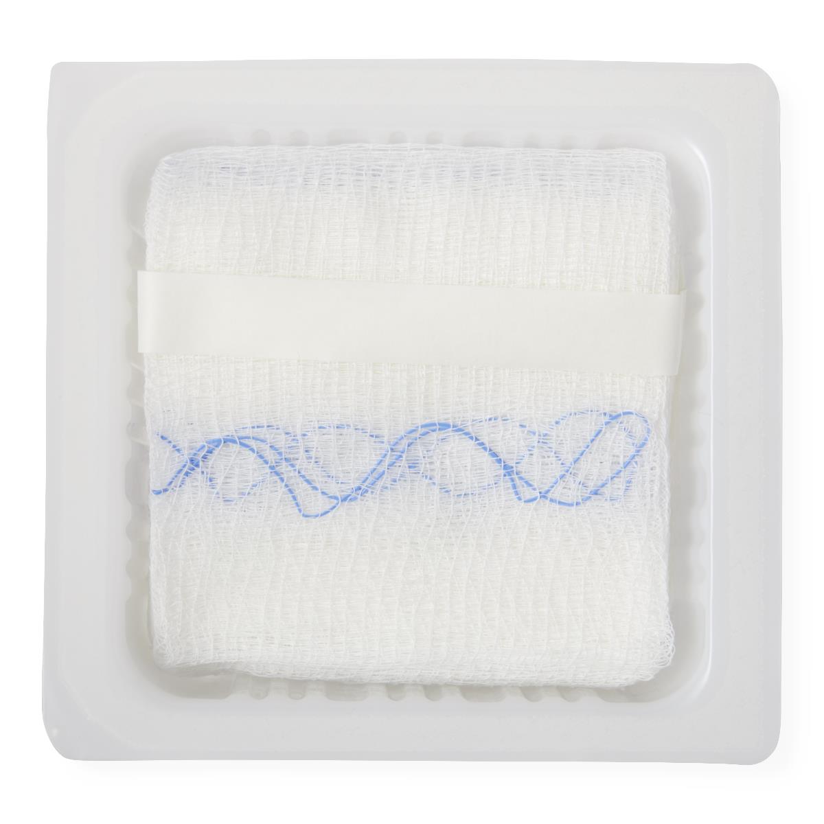 Medline Sterile 100% Cotton X-ray Detectable Gauze Sponges