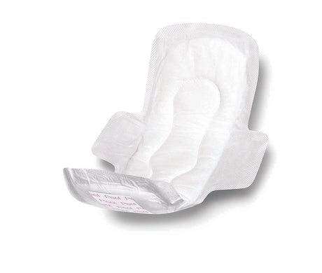 Medline Nonsterile Adhesive Sanitary Pads With Wings - BeHope