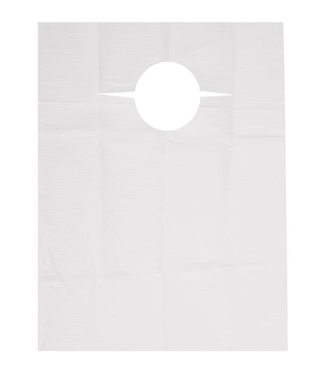 Medline Disposable Tissue/Poly-Backed Adult Bibs