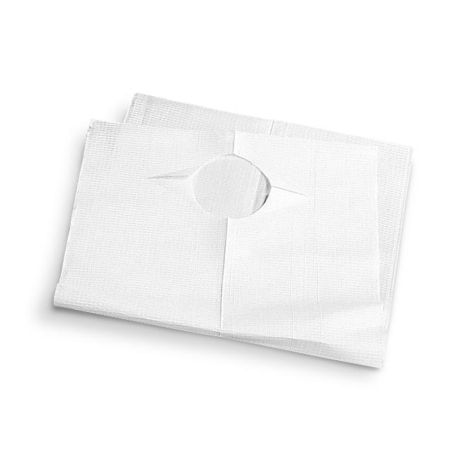 Medline Disposable Tissue/Poly-Backed Adult Bibs