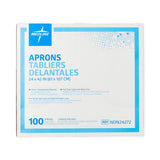 Medline Disposable Polyethylene Adult Aprons