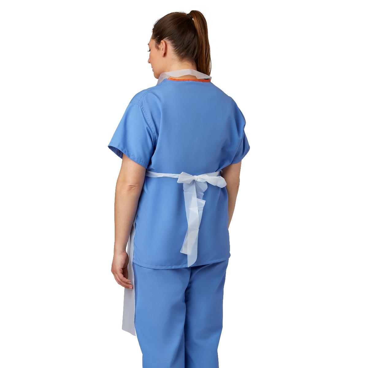 Medline Disposable Polyethylene Adult Aprons
