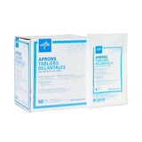 Medline Disposable Polyethylene Adult Aprons