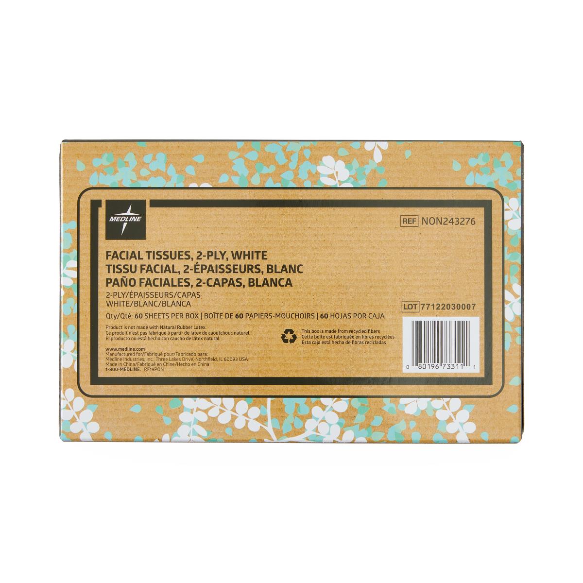 Medline Standard Facial Tissues