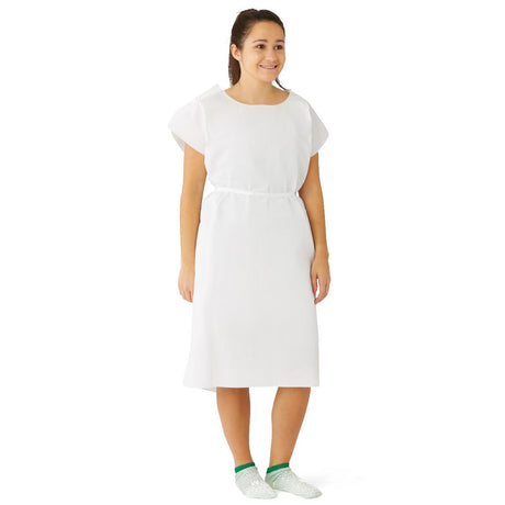 Medline Reinforced Tissue Patient Gowns