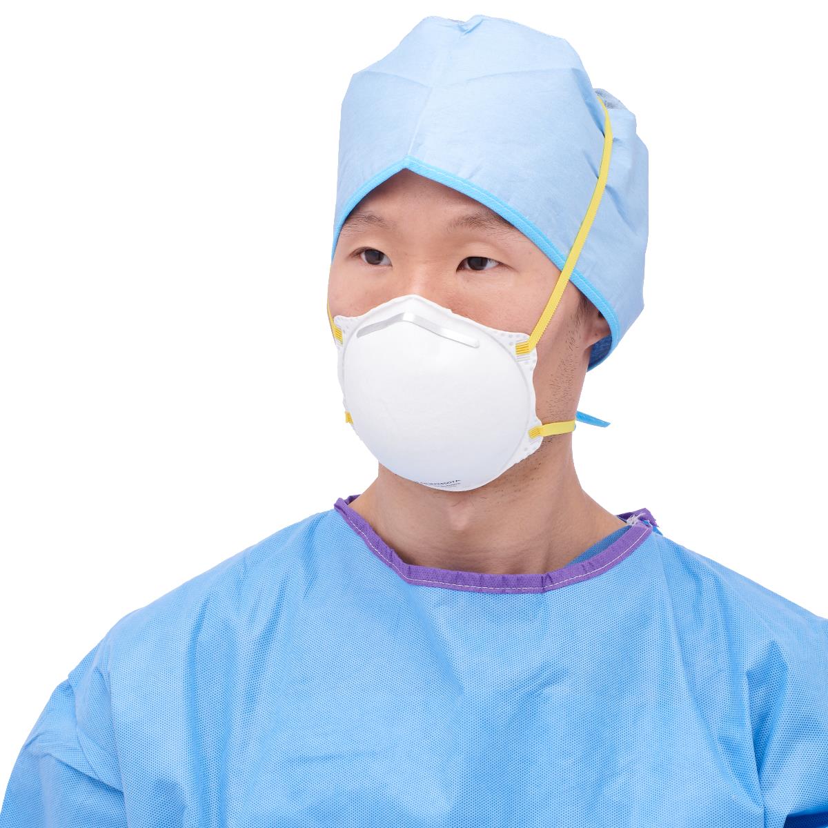 Medline Cone-Style N95 Surgical Respirator Mask