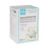Medline Cone-Style N95 Surgical Respirator Mask