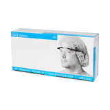 Medline Clear Safety Glasses with Black Frame