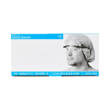 Medline Clear Safety Glasses with Black Frame - BeHope