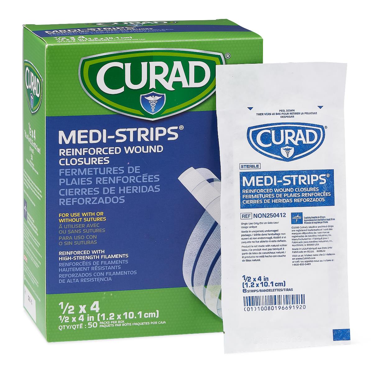CURAD Medi-Strip Reinforced Wound Closures - BeHope