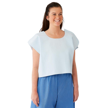 Medline Disposable Tissue/Poly/Tissue Exam Capes - BeHope