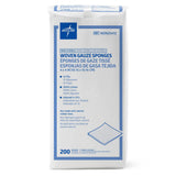 Medline Nonsterile 100% Cotton Woven Gauze Sponges