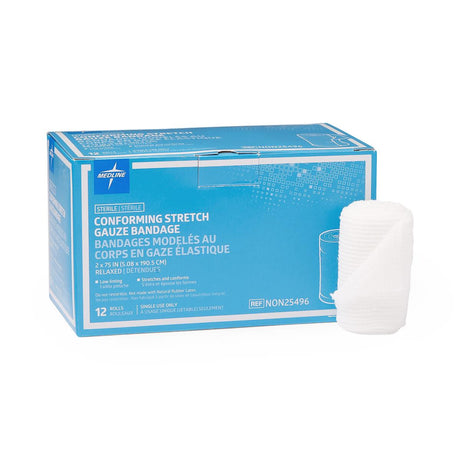 Medline Sterile Conforming Stretch Gauze Bandages - BeHope
