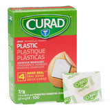 Adhesive Spot Bandage Curadâ® Plastic Tan 7/8 Inch Diameter Sterile