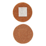 Adhesive Spot Bandage Curadâ® Flex-fabricâ„¢ Fabric Tan 7/8 Inch Diameter Sterile