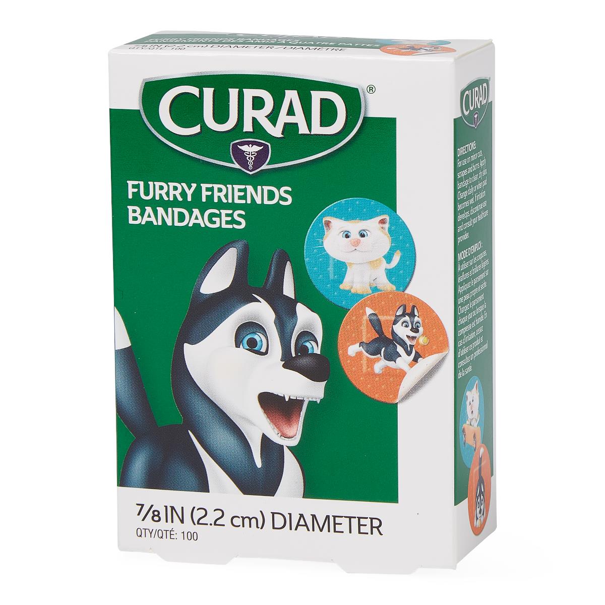 Curad Furry Friends Adhesive Bandages - BeHope