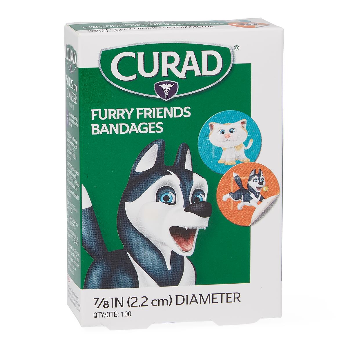 CURAD Furry Friends Adhesive Bandages