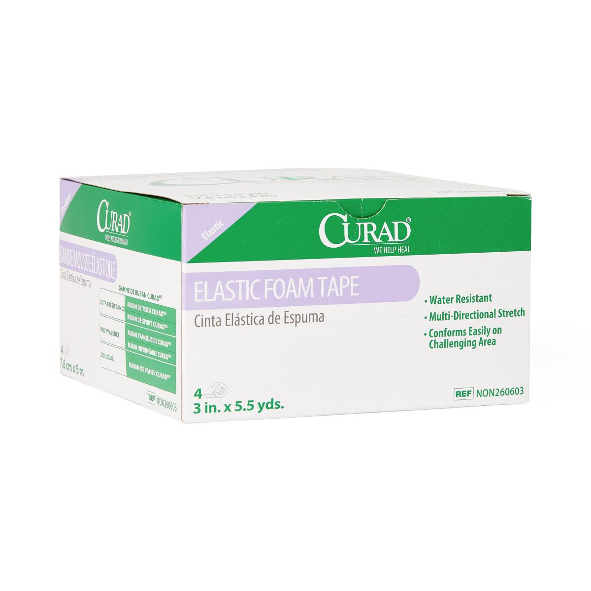 CURAD Elastic Foam Medical Adhesive Tape