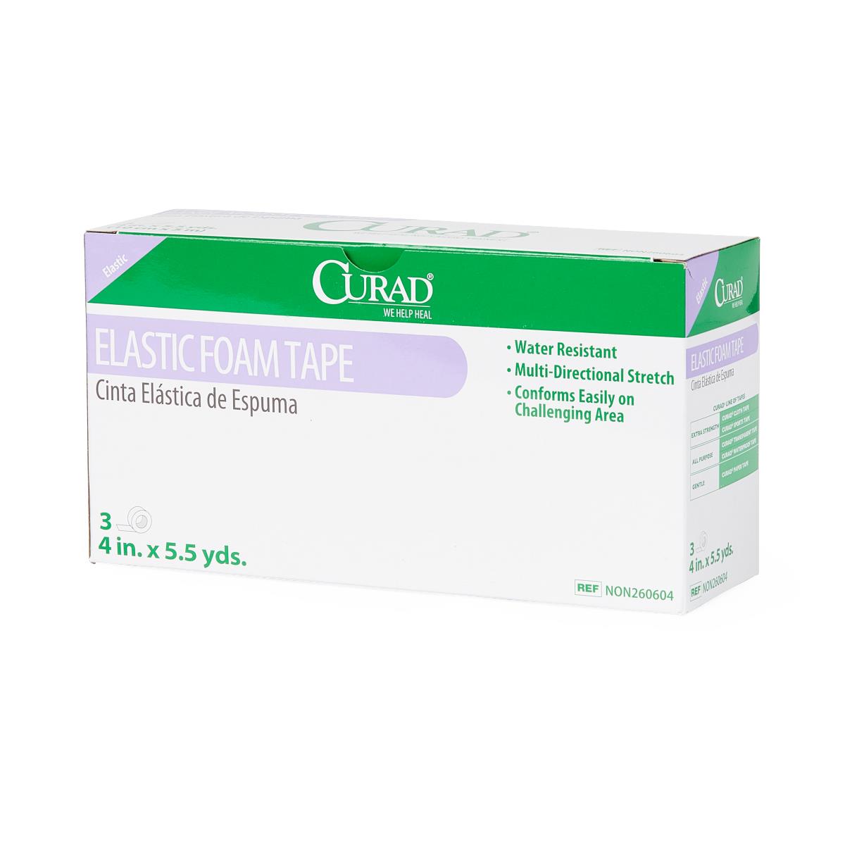 CURAD Elastic Foam Medical Adhesive Tape
