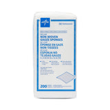 Medline Deluxe Nonsterile Nonwoven Gauze Sponges