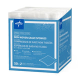 Medline Deluxe Sterile Nonwoven Gauze Sponges - BeHope