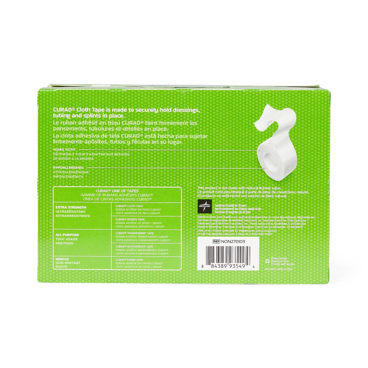 CURAD Cloth/Silk Medical Adhesive Tape