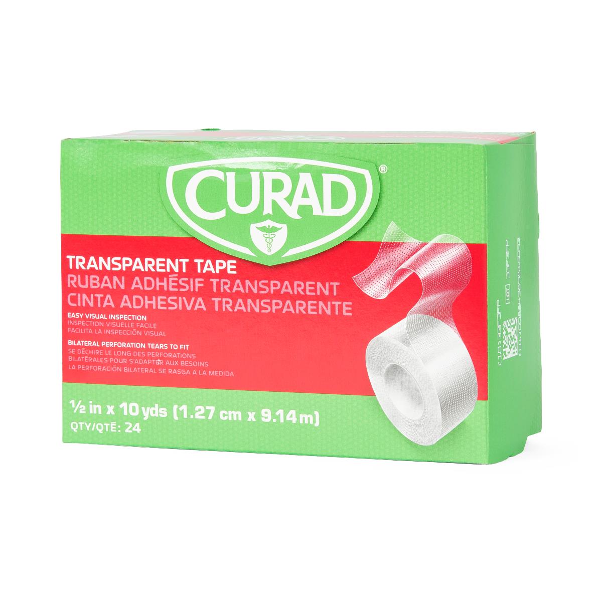 CURAD Transparent Plastic Medical Adhesive Tape