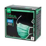 Medline ASTM Level 1 Surgical Face Mask with Anti-Fog and Ties