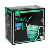 Medline ASTM Level 1 Surgical Face Mask with Anti-Fog and Ties