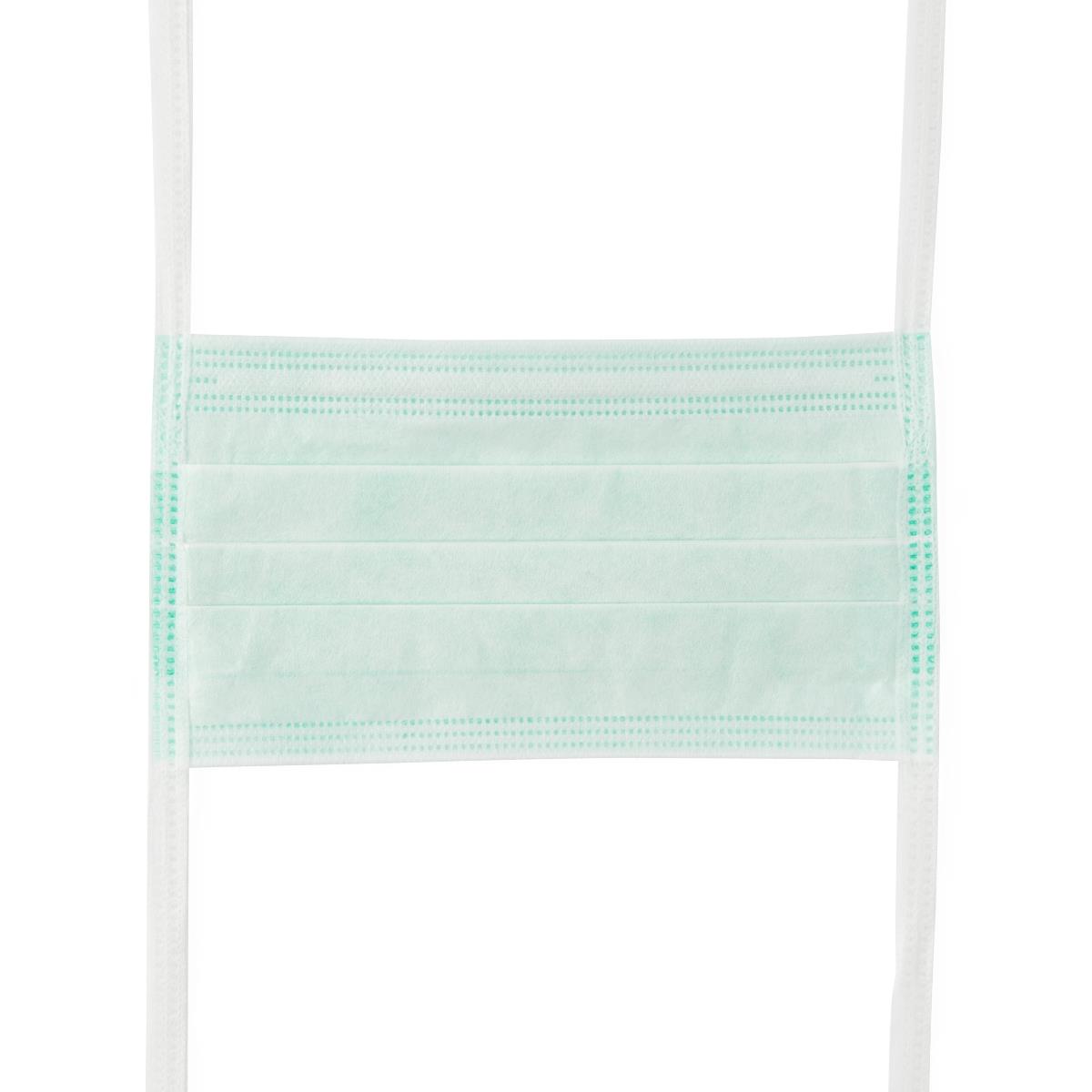 Medline ASTM Level 1 Surgical Face Mask with Anti-Fog and Ties