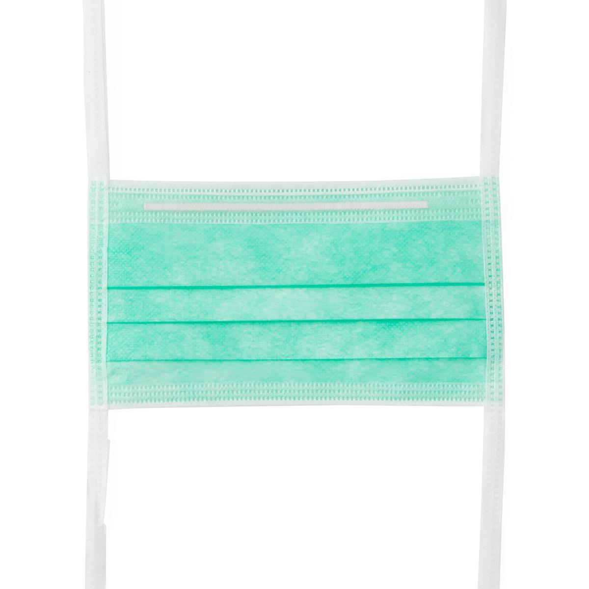 Medline ASTM Level 1 Surgical Face Mask with Anti-Fog and Ties