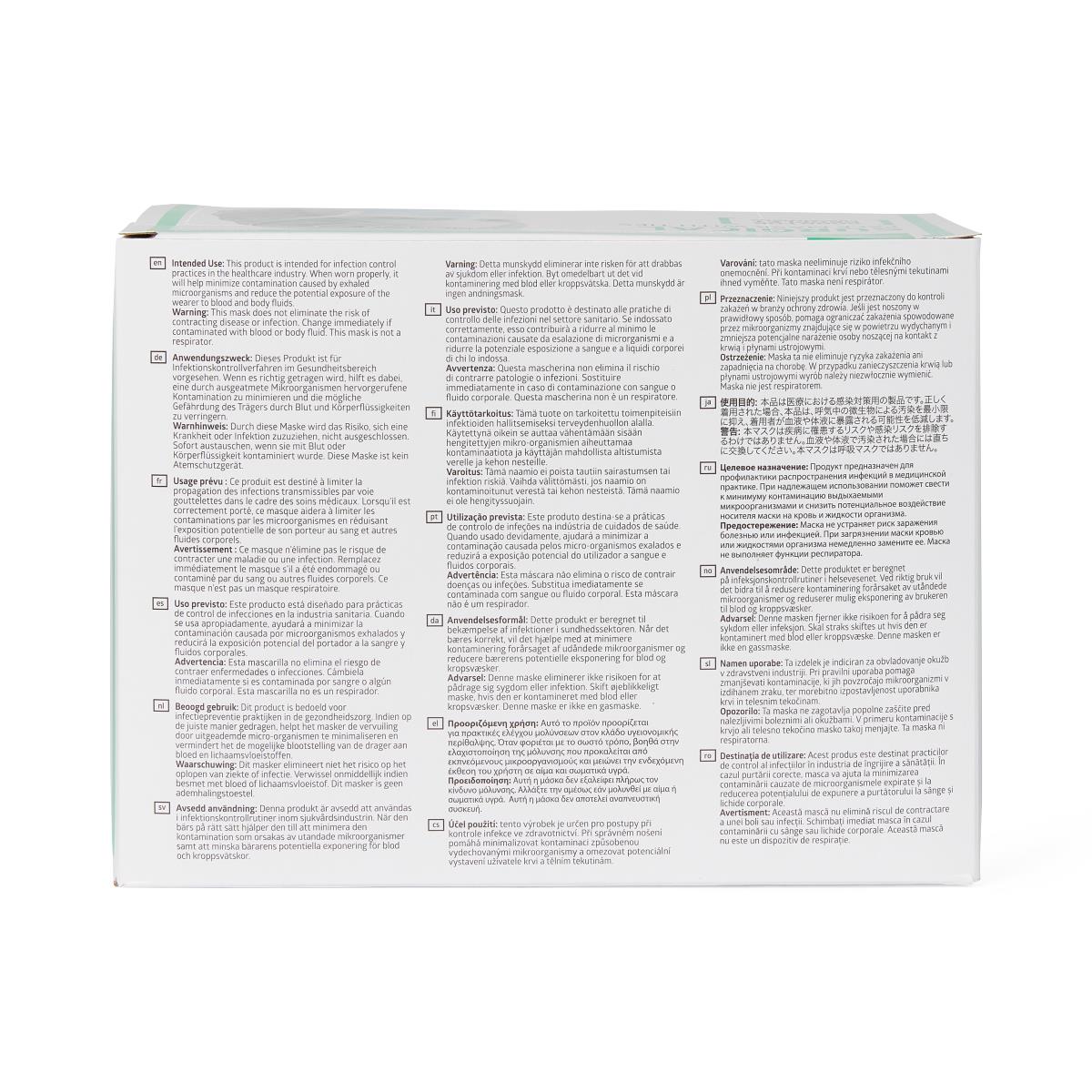 Medline ASTM Level 1 Surgical Face Masks with Ties