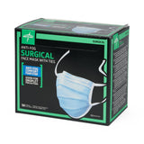 Medline ASTM Level 1 Surgical Face Mask with Anti-Fog and Ties