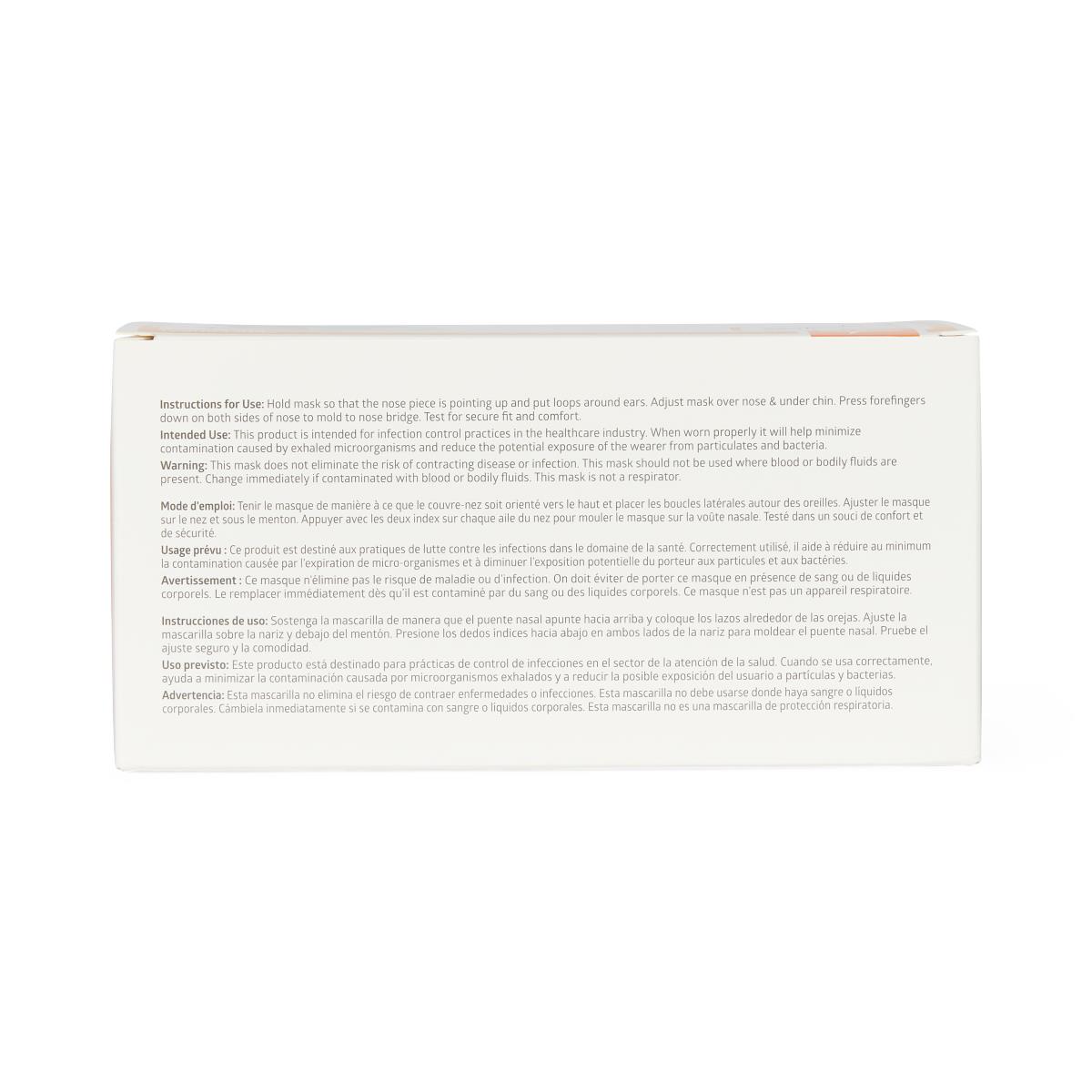Medline ASTM Level 1 Basic Procedure Face Mask with Ear Loops