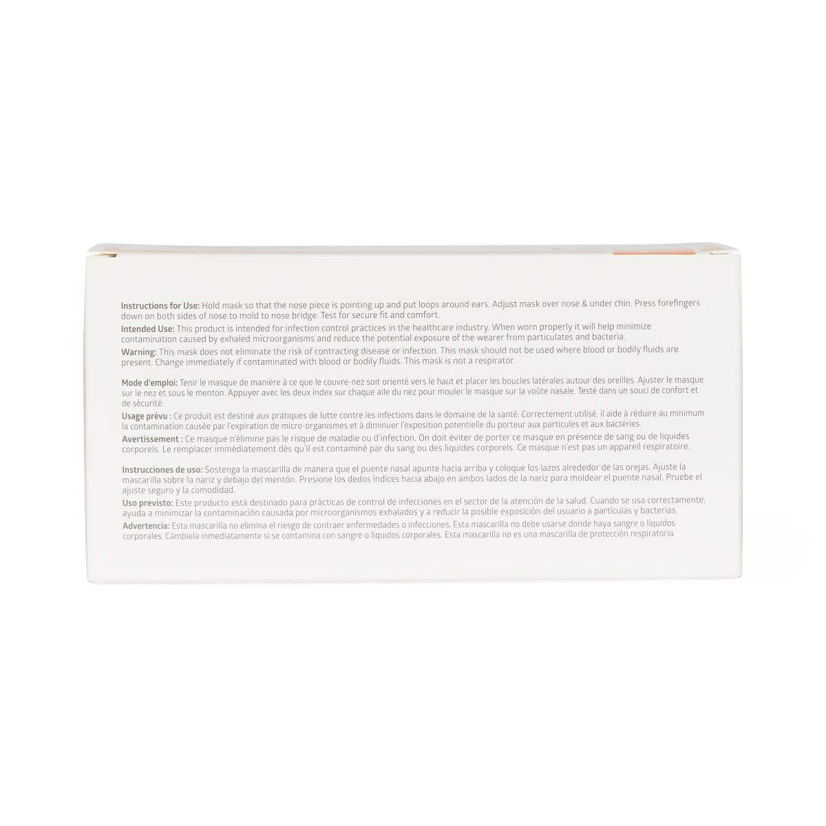 Medline ASTM Level 1 Basic Procedure Face Mask with Ear Loops